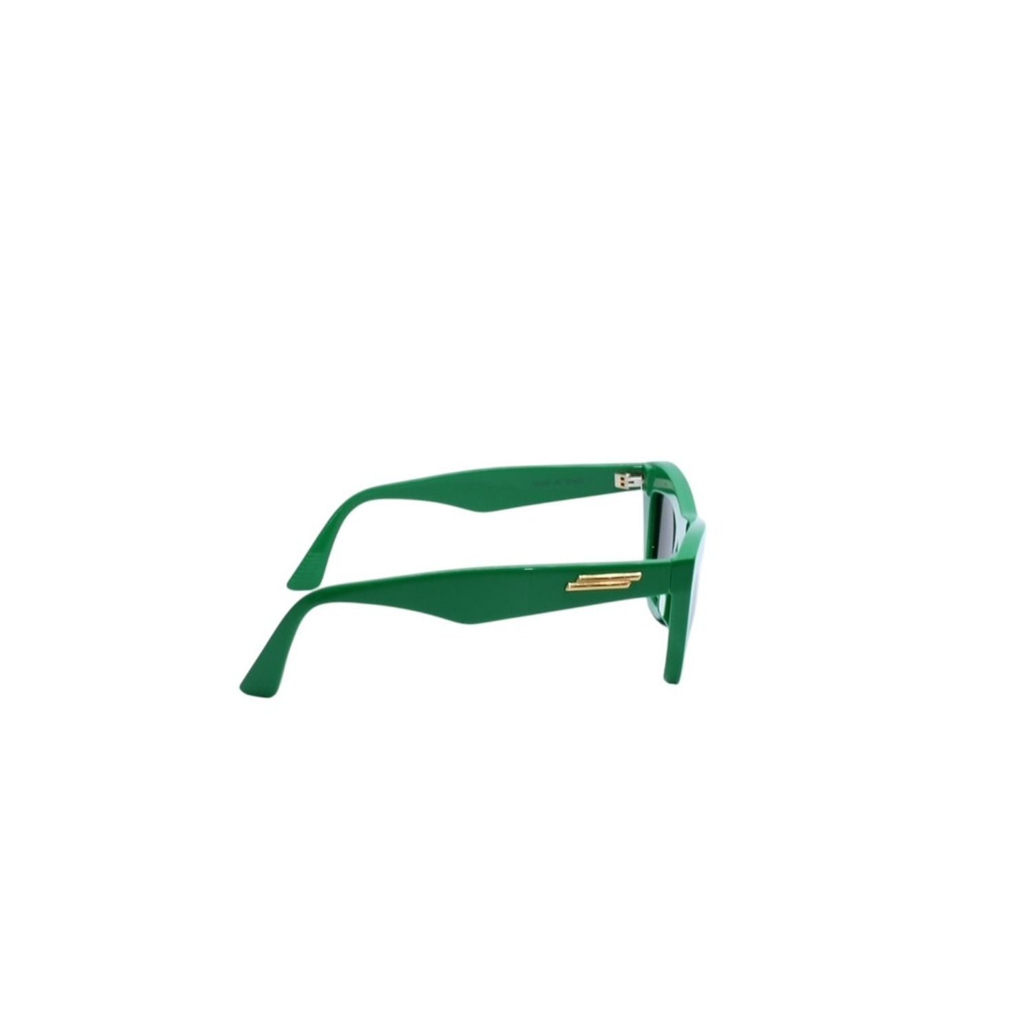 Bottega Veneta Cat Eye Sunglasses Eyewear L 55 Green Gold — view 4