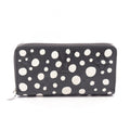 Louis Vuitton Round Wallet LV YK Zippy Monogram Empreinte Noir Yayoi Kusama