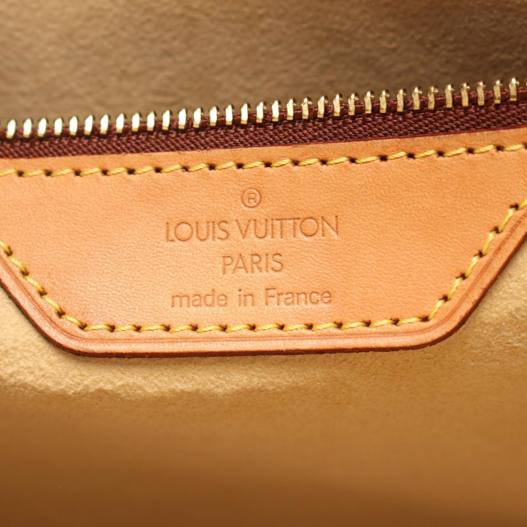 Louis Vuitton Shoulder Bag Babylon Canvas Leather — view 4