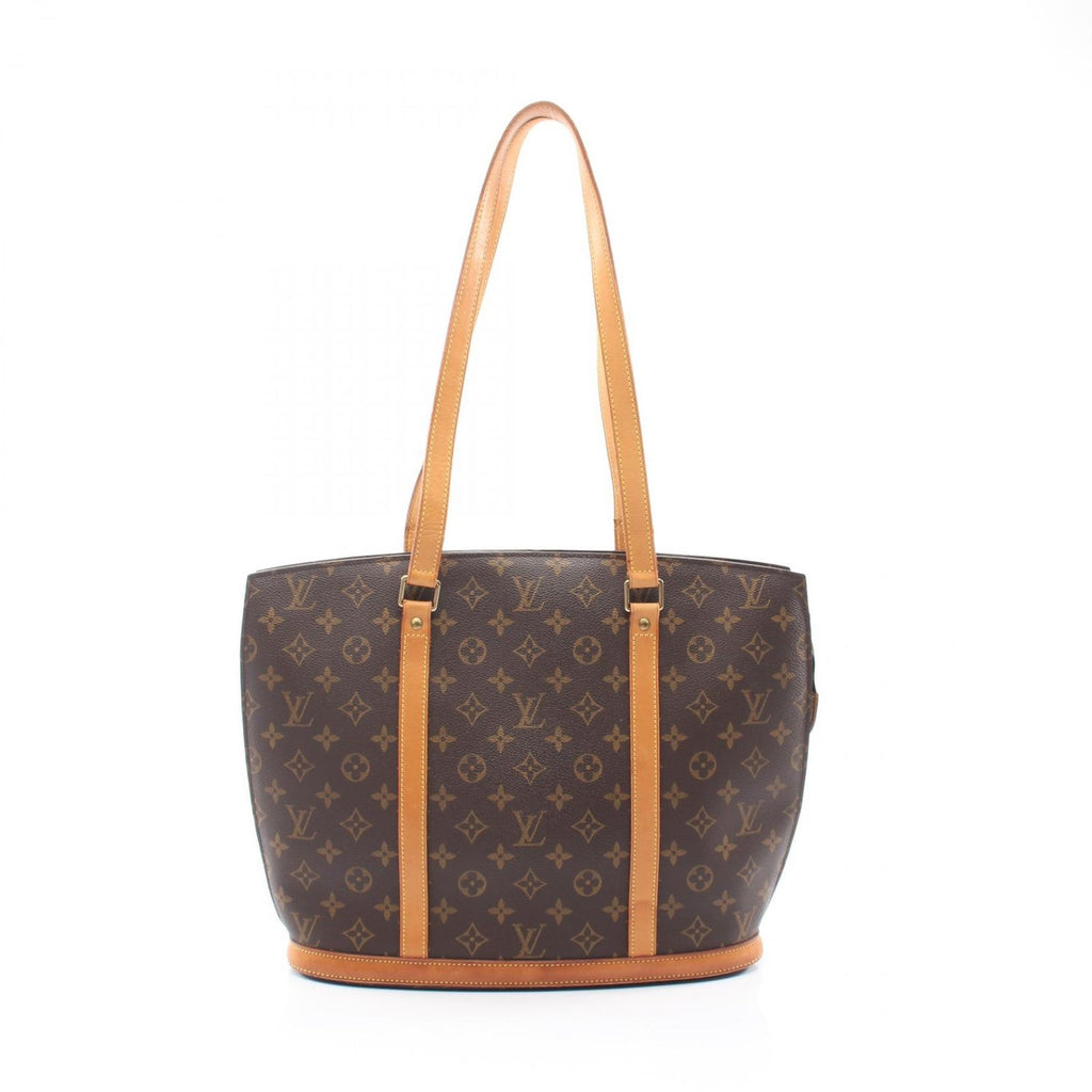 Louis Vuitton Shoulder Bag Babylon Canvas Leather