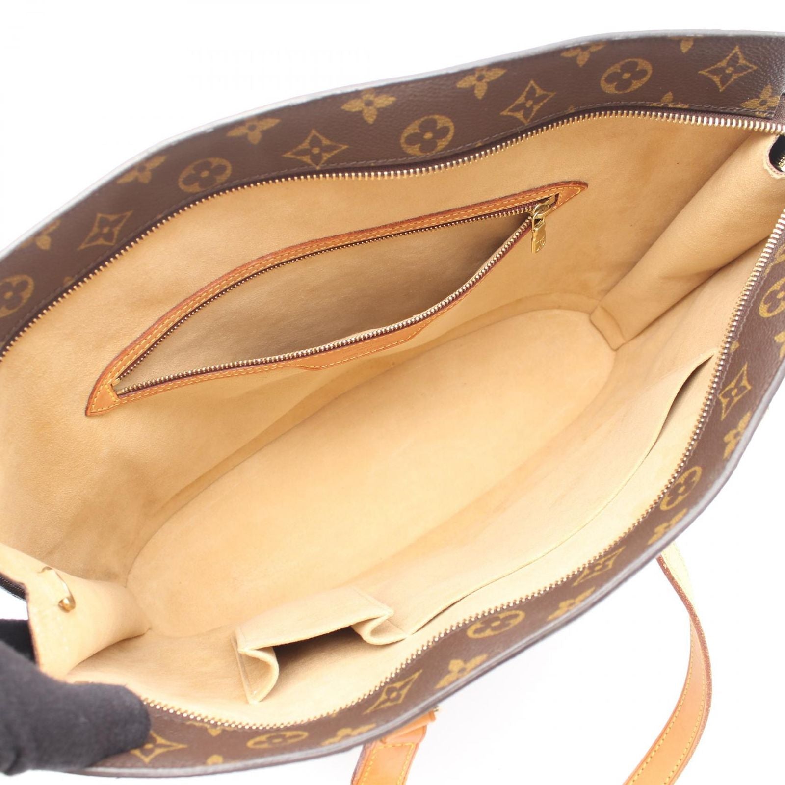 Louis Vuitton Shoulder Bag Babylon Canvas Leather — view 3