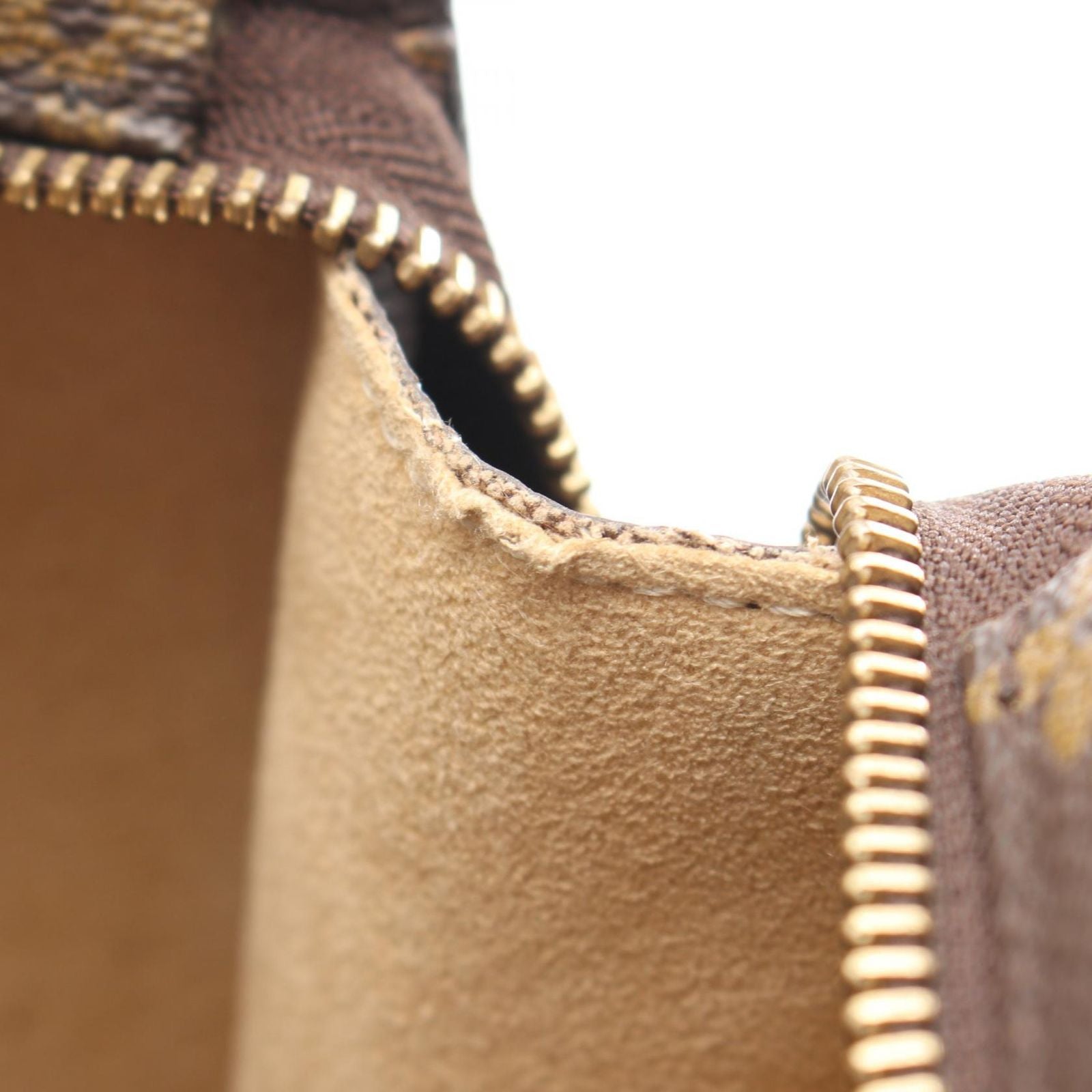 Louis Vuitton Shoulder Bag Babylon Canvas Leather — view 6