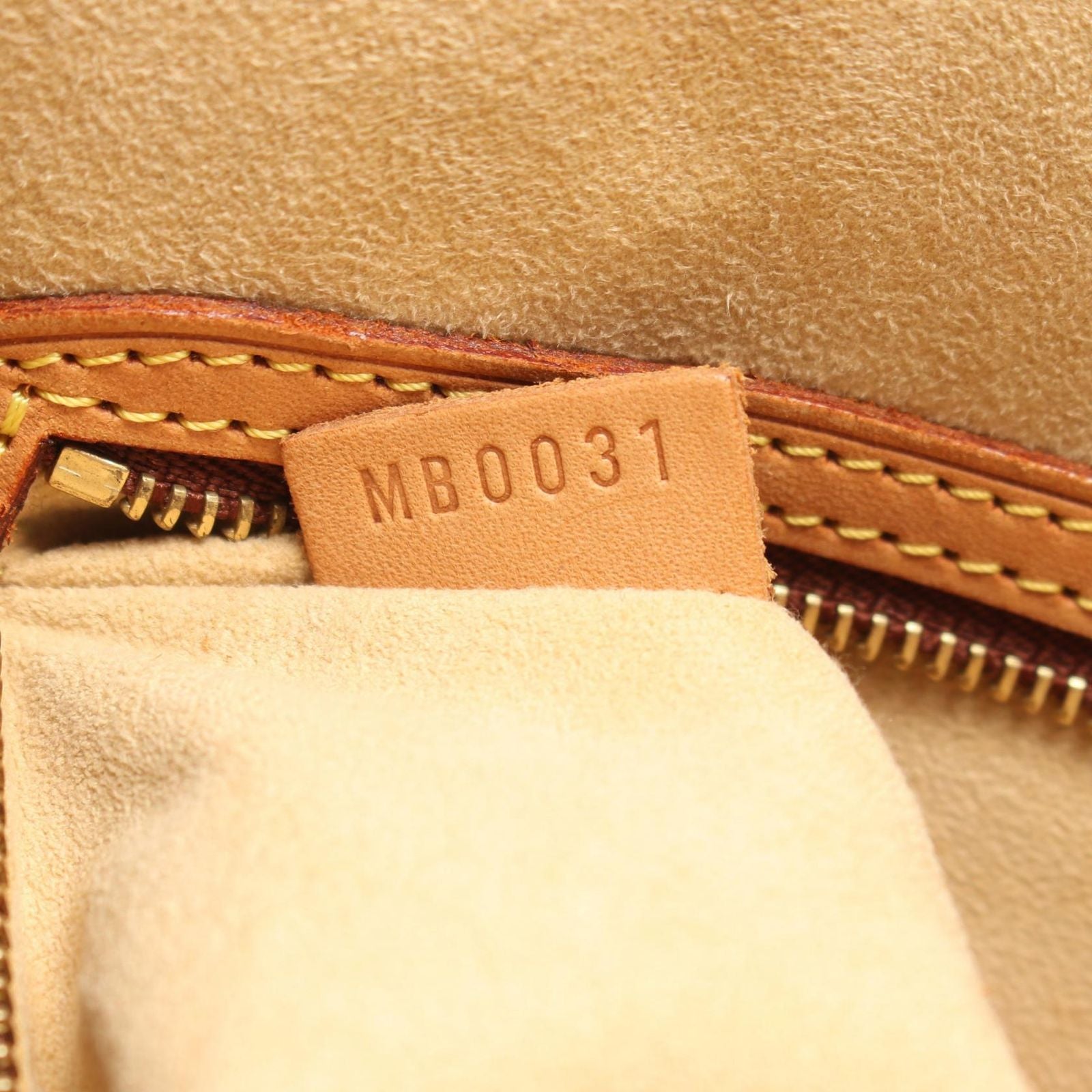 Louis Vuitton Shoulder Bag Babylon Canvas Leather — view 5