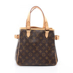 Louis Vuitton Handbag Batignolles Canvas Leather