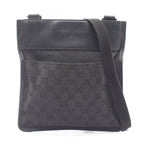 Gucci Shoulder Bag GG Canvas Black