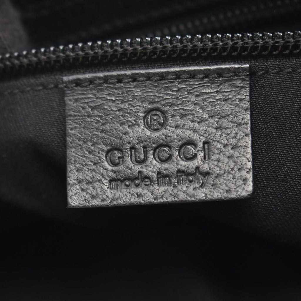 Gucci Shoulder Bag GG Canvas Black — view 4