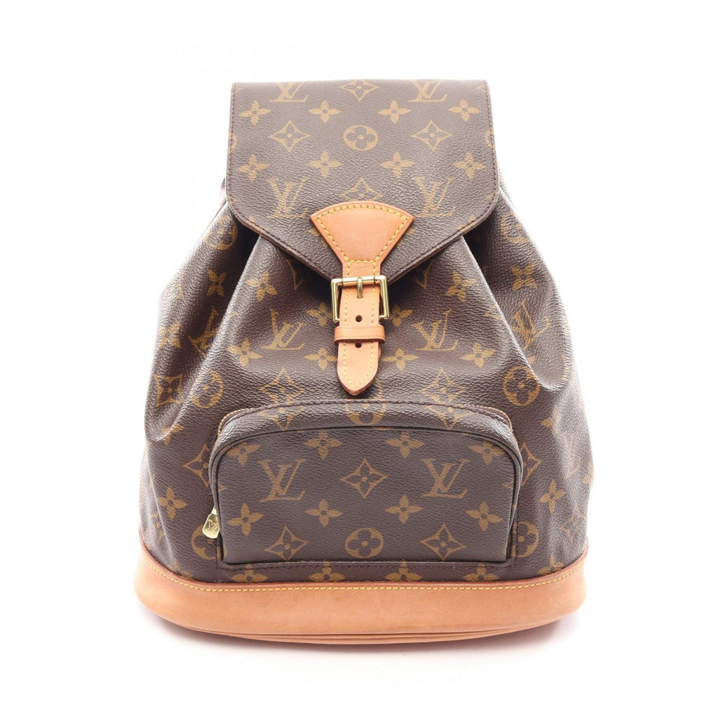 Louis Vuitton Backpack Montsouris MM Canvas Leather