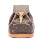 Louis Vuitton Backpack Montsouris MM Canvas Leather