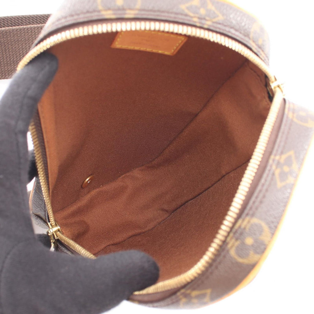 Louis Vuitton Waist Bag Pochette Gange Canvas Leather — view 3
