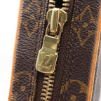 Louis Vuitton Waist Bag Pochette Gange Canvas Leather — view 8