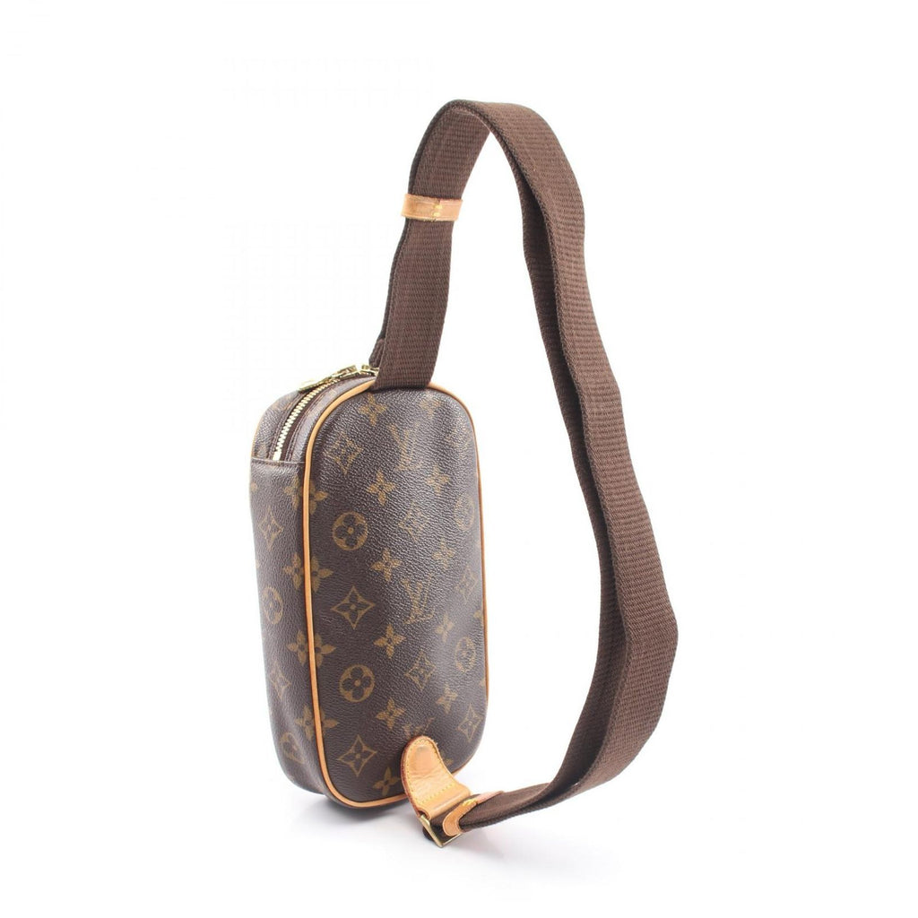 Louis Vuitton Waist Bag Pochette Gange Canvas Leather — view 2