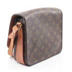 Louis Vuitton Shoulder Bag Cartouchiere MM Canvas Leather — view 2