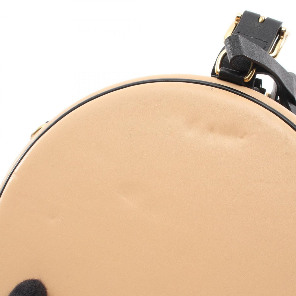Louis Vuitton Handbag Petite Boite Chapeau 2-Way Beige Black Leather — view 8