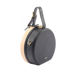 Louis Vuitton Handbag Petite Boite Chapeau 2-Way Beige Black Leather — view 2