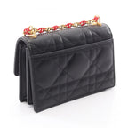 Dior Shoulder Bag Miss Caro Black Leather — view 2