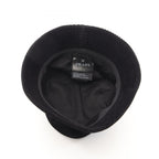 Prada Hat Triangle Plate Corduroy Bucket — view 3