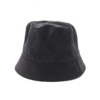 Prada Hat Triangle Plate Corduroy Bucket — view 2