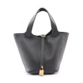 Hermes Handbag Picotin Lock PM Black Leather