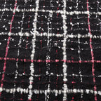 Chanel Shawl CC Logo Tweed Wool Scarf — view 6