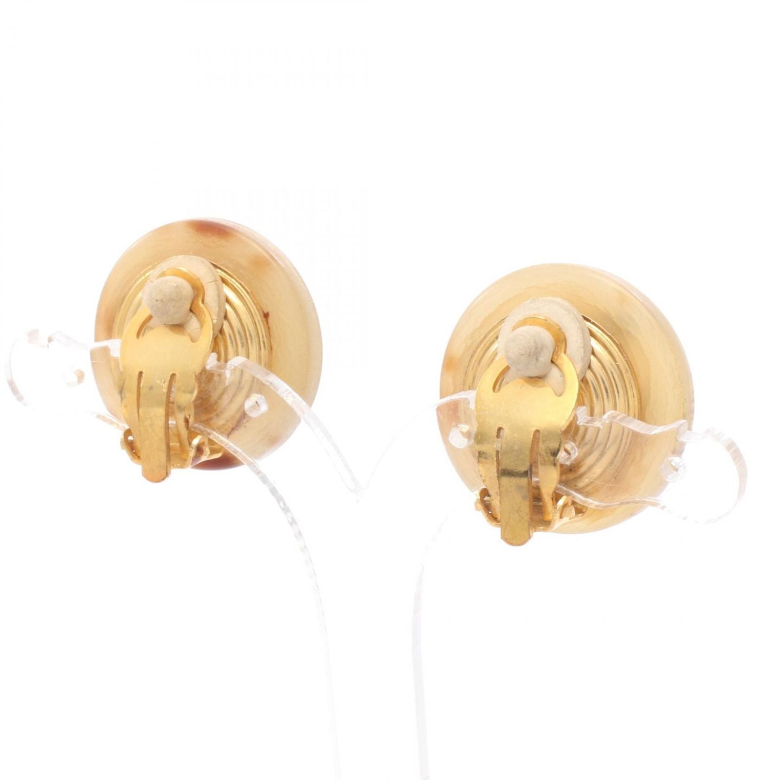 Hermes Earrings Circle Gold — view 2