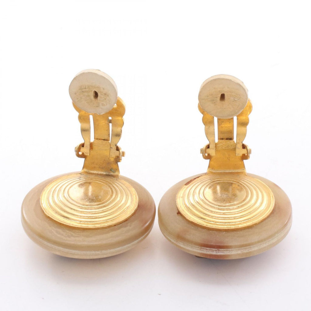 Hermes Earrings Circle Gold — view 5