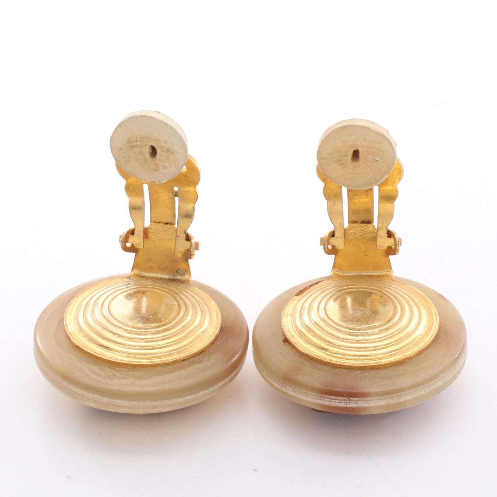 Hermes Earrings Circle Gold — view 5