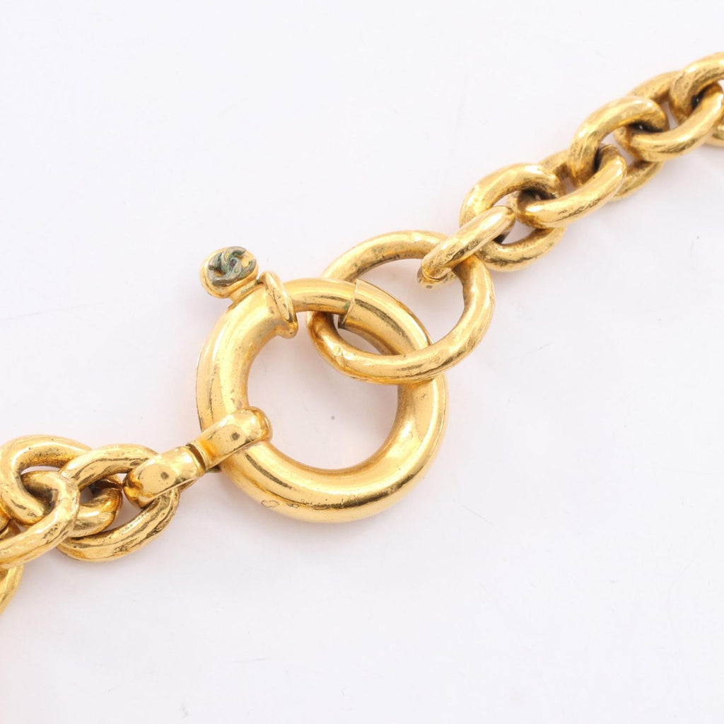 Chanel Necklace CC Logo Gripoix Long — view 4
