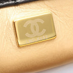 Chanel Shoulder Bag Quilted Mini Black Lambskin Mini Chain — view 5
