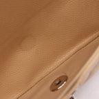 Chanel Shoulder Bag Big Quilted 30 Classic Large Double Flap Beige Caviar — view 9