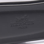 Hermes Sandals Oran Black Leather — view 5
