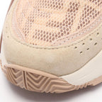 Fendi Sneakers Flow Pink Beige Suede — view 8
