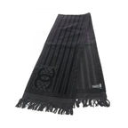 Chanel Scarf CC Logo Pile