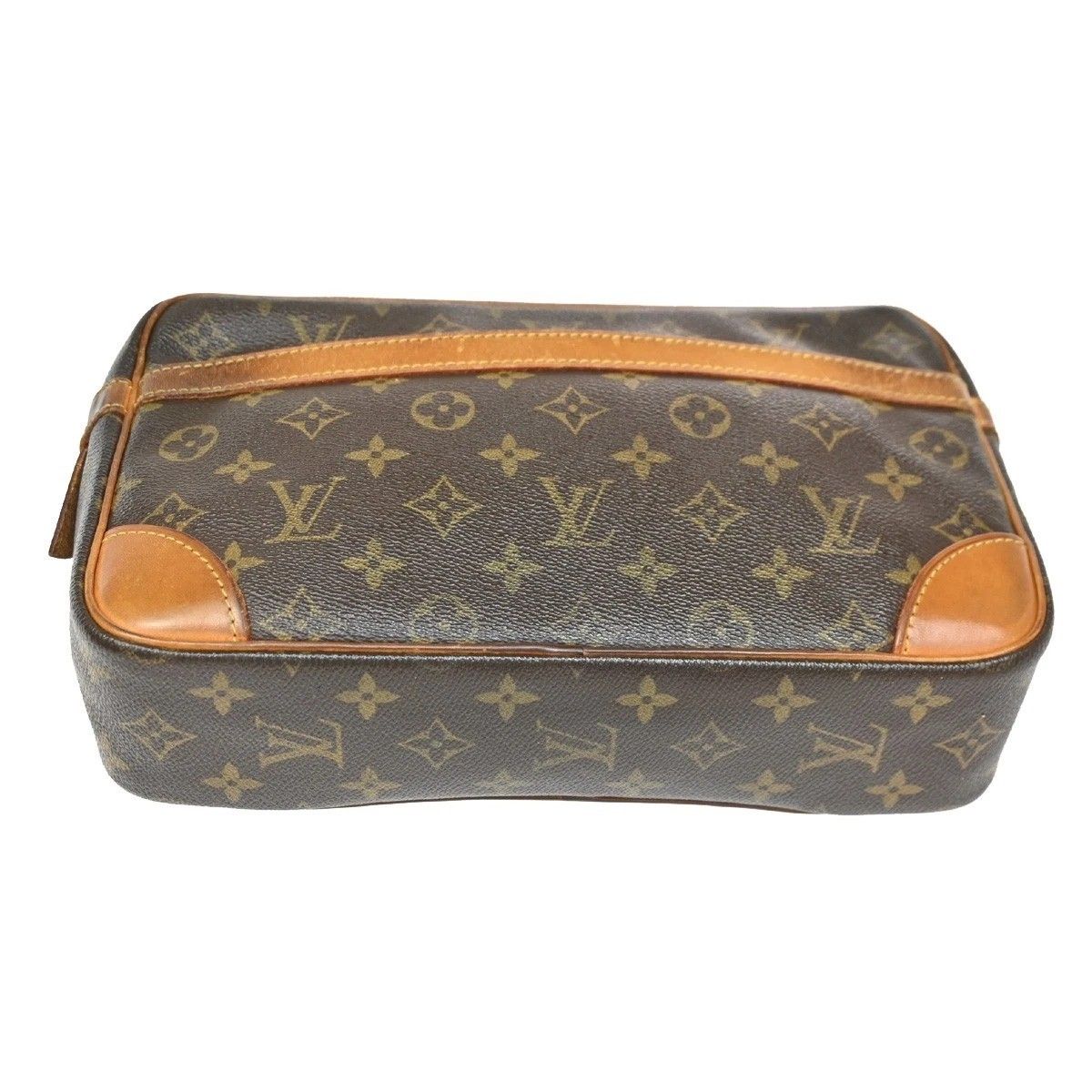Louis Vuitton Compiegne 28 Clutch Monogram Leather — view 6