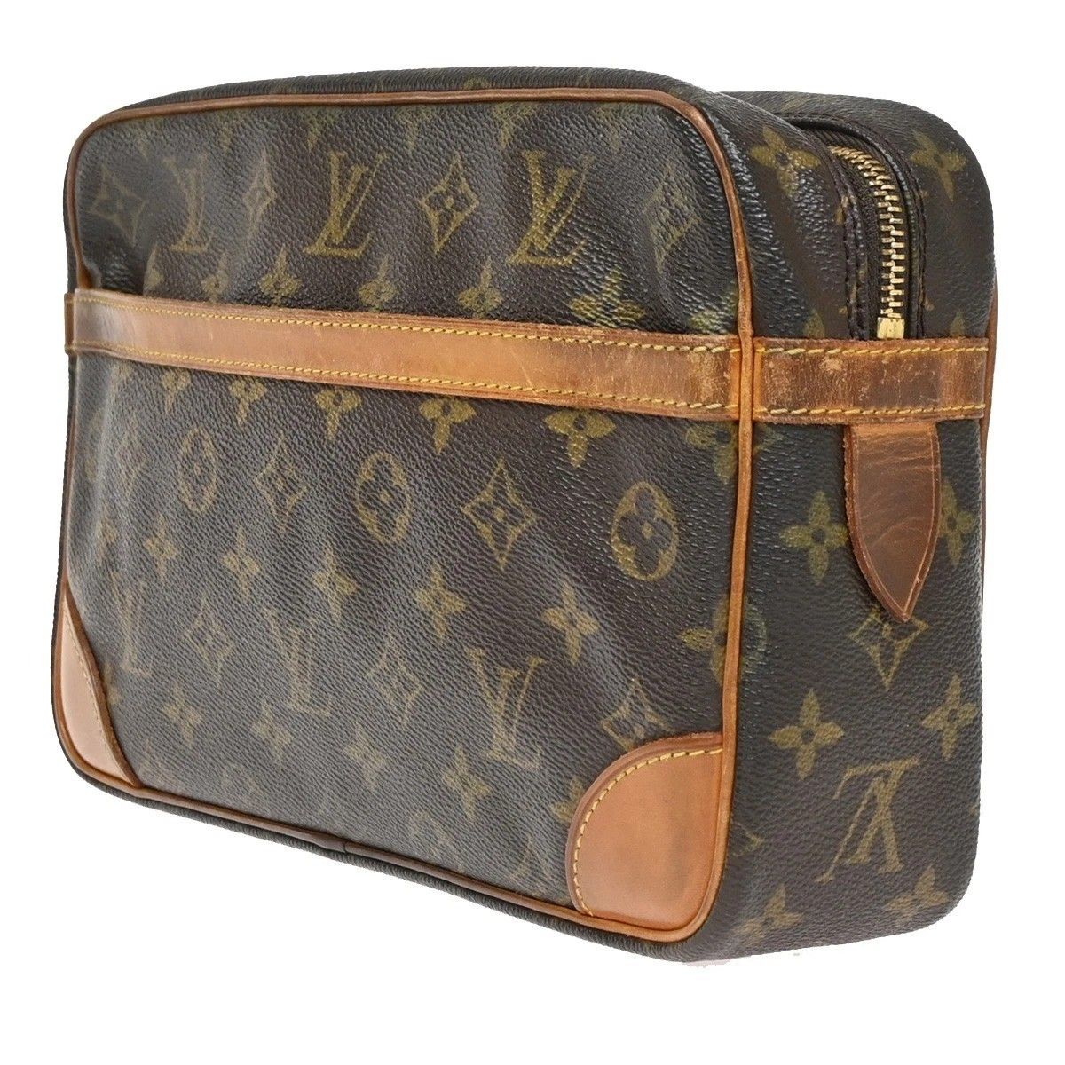 Louis Vuitton Compiegne 28 Clutch Monogram Leather — view 2