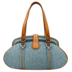 Dior Handbag John Galiano Blue Flower Embroidery — view 2