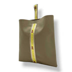 Louis Vuitton Pouch LV Cup Gray Yellow Polyurethane One Handle Mini Tote Logo