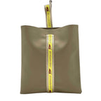 Louis Vuitton Pouch LV Cup Gray Yellow Polyurethane One Handle Mini Tote Logo — view 2