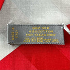 Louis Vuitton LV Cup Silk Red Scarf — view 7