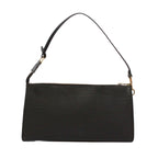 Louis Vuitton Pochette Epi Noir Leather Black Handbag — view 3