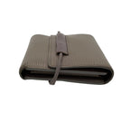 Louis Vuitton Porte-Monnaie Elastic Trifold Wallet Epi Leather Gray Ju Rubber — view 5