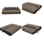 Louis Vuitton Porte-Monnaie Elastic Trifold Wallet Epi Leather Gray Ju Rubber — view 7