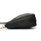 Prada Shoulder Bag with Triangular Plate Pouch — view 3
