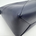 Loewe Handbag Puzzle Fold Wash Bag Leather Blue — view 8