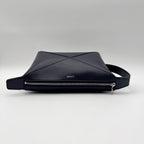 Loewe Handbag Puzzle Fold Wash Bag Leather Blue — view 5