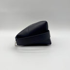 Loewe Handbag Puzzle Fold Wash Bag Leather Blue — view 4