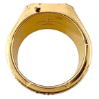 Louis Vuitton Ring Signet Gold Monogram — view 2