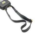 Gucci Logo Turnlock Leather Waist Pouch Shoulder Bag Black Purse — view 7