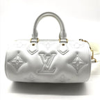 Louis Vuitton Bubble Glam Papillon BB Leather Mini Shoulder Bag Purse White — view 3