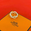 Hermes Enchainee Ring 925 Sterling Silver