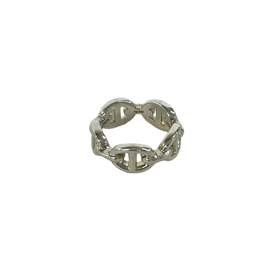 Hermes Enchainee Ring 925 Sterling Silver — view 5